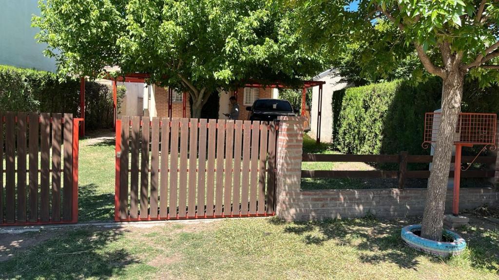 Zahrada ubytování Cabañas Don Lelio