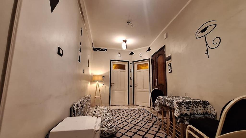 Χώρος καθιστικού στο Horus key Nile View