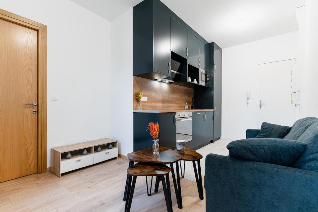 Η κουζίνα ή μικρή κουζίνα στο Modern Suite