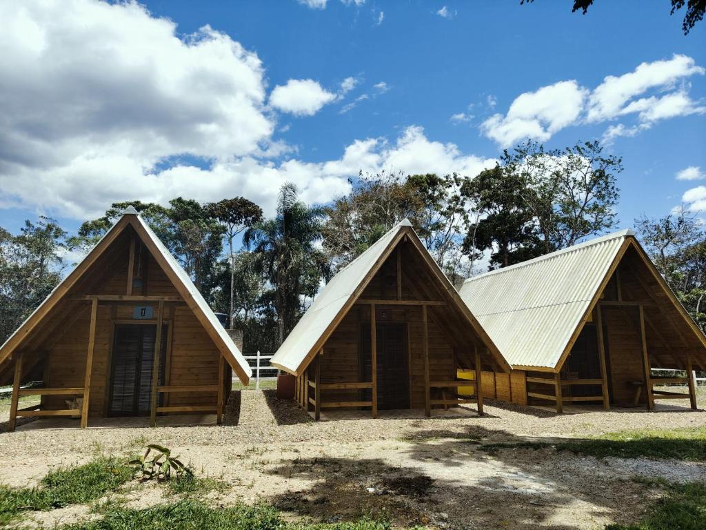 El edificio en el que está el lodge
