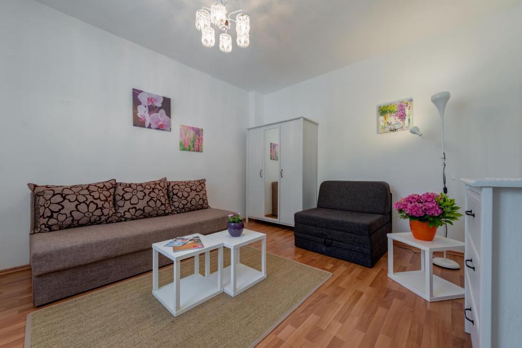 Posezení v ubytování Apartments Odrina