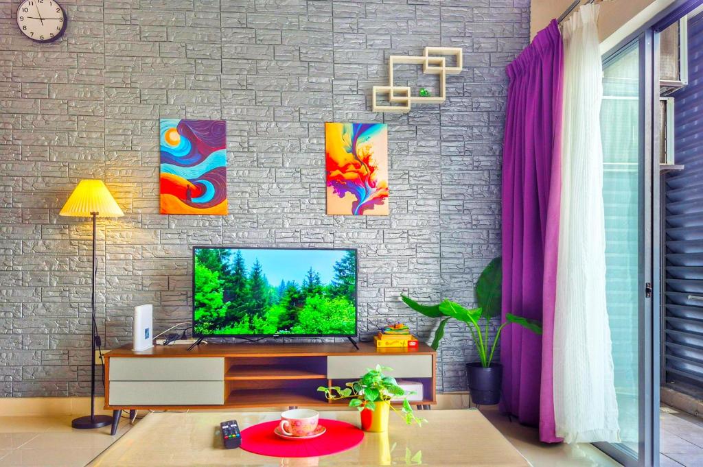 Et tv og/eller underholdning på Setiawalk Puchong