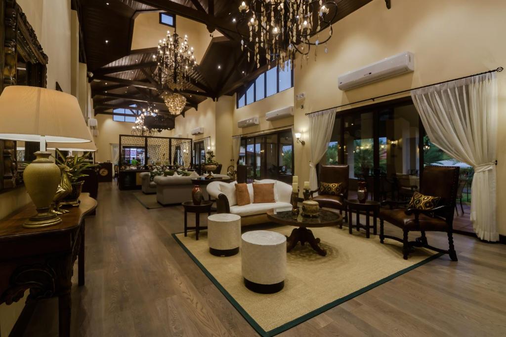 Posezení v ubytování Espacio Verde Resort