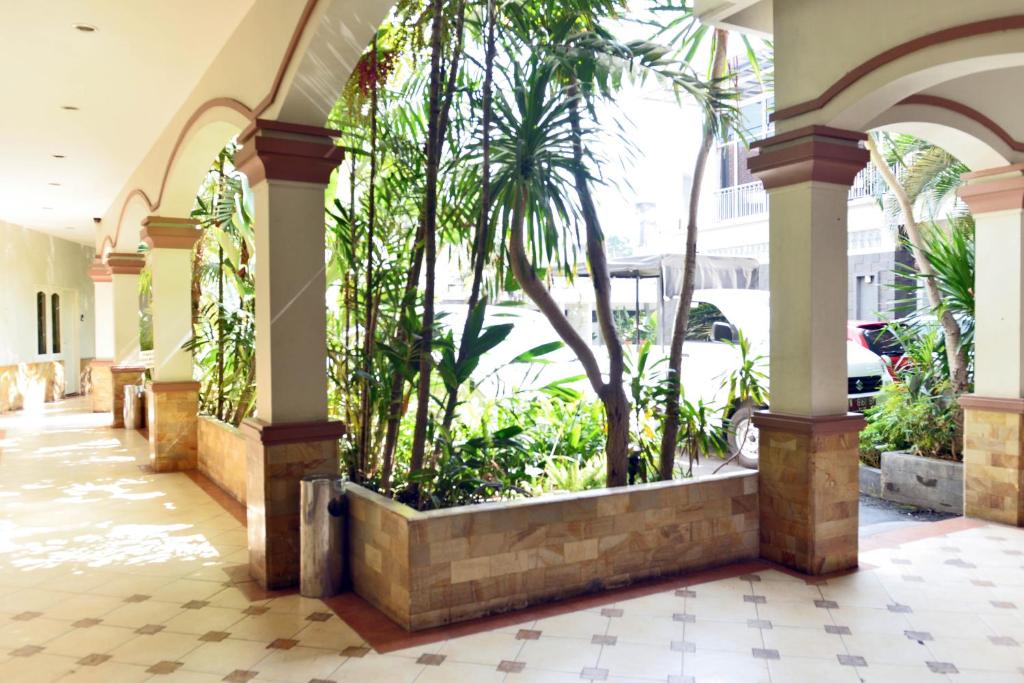 Zahrada ubytování Hotel Trio Indah 2
