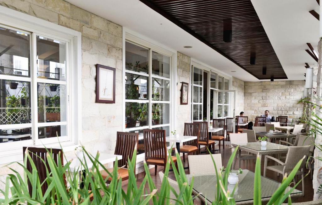 Posezení v ubytování Hotel Trio Indah 2