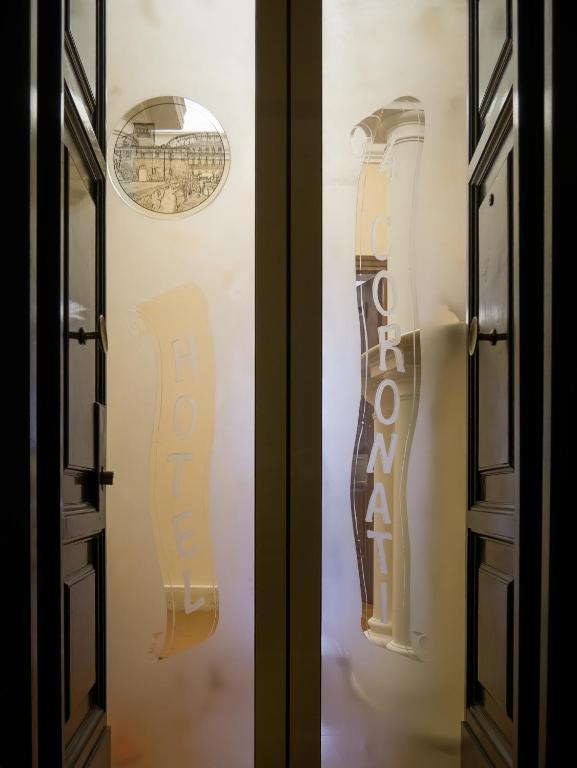 Koupelna v ubytování Hotel 4 Coronati