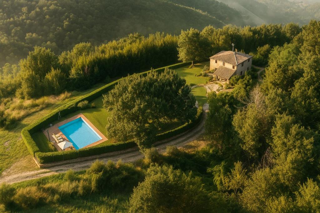 Příroda nedaleko prázdninového domu