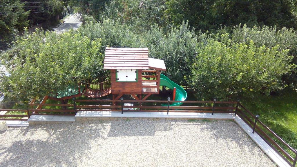 Zahrada ubytování Vila Slanic