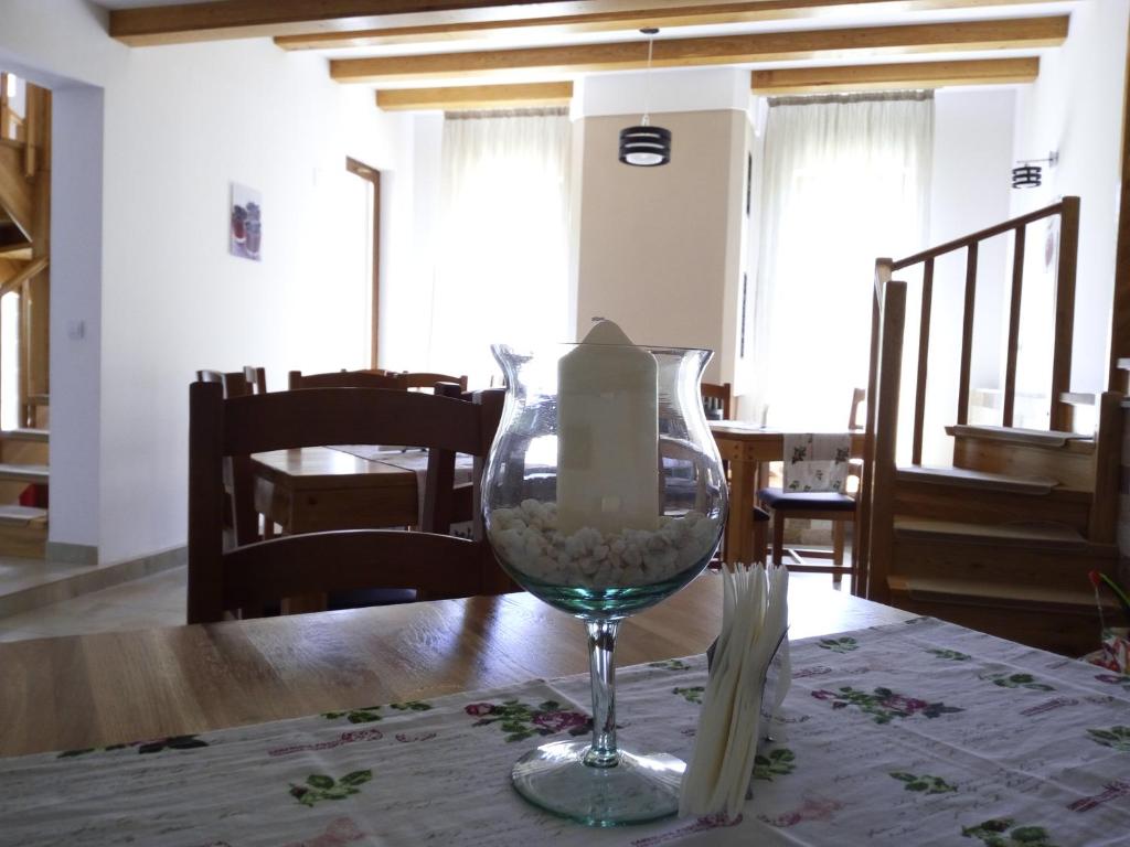 Posezení v ubytování Vila Slanic