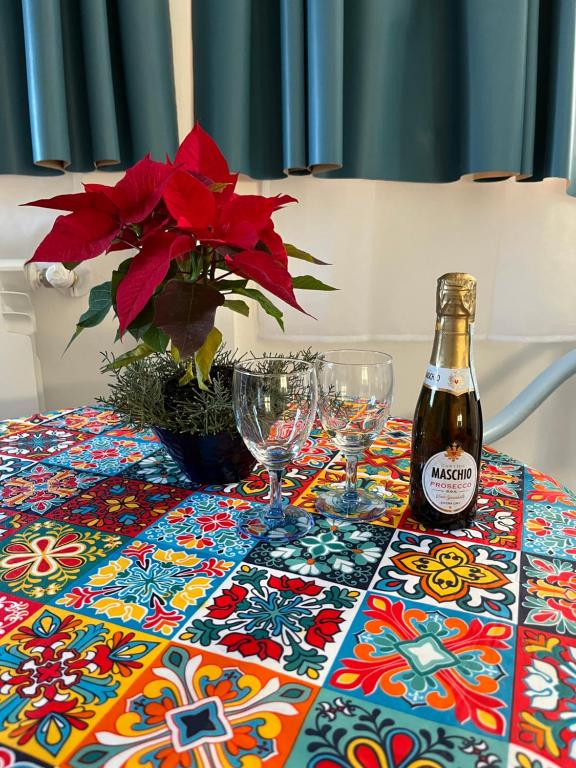 Ποτά στο B&B Villa Mediterranea with parking space