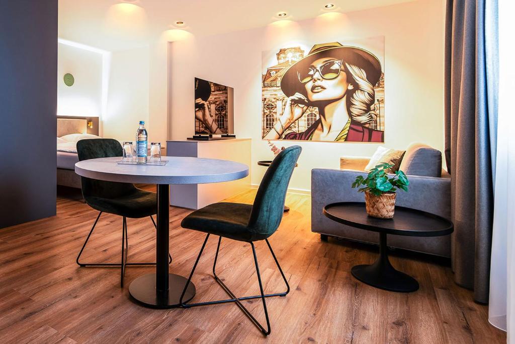 Χώρος καθιστικού στο Stay by Triller - Aparthotel