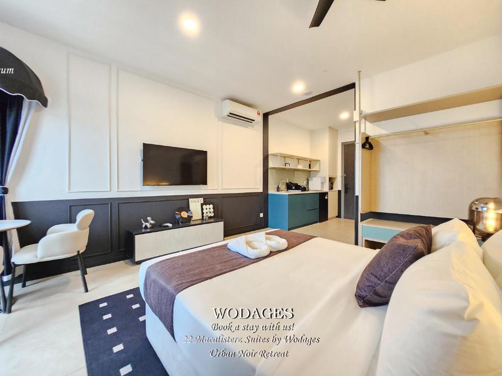 Μια τηλεόραση ή/και κέντρο ψυχαγωγίας στο 22 Macalisterz George Town by Wodages