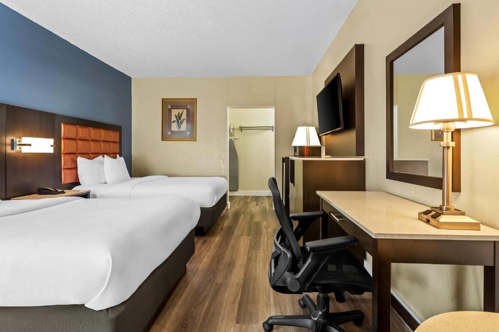 Quality Inn Tampa Airport - Cruise Port - Chambre Double Avec 2 Lits Doubles - Non-Fumeurs