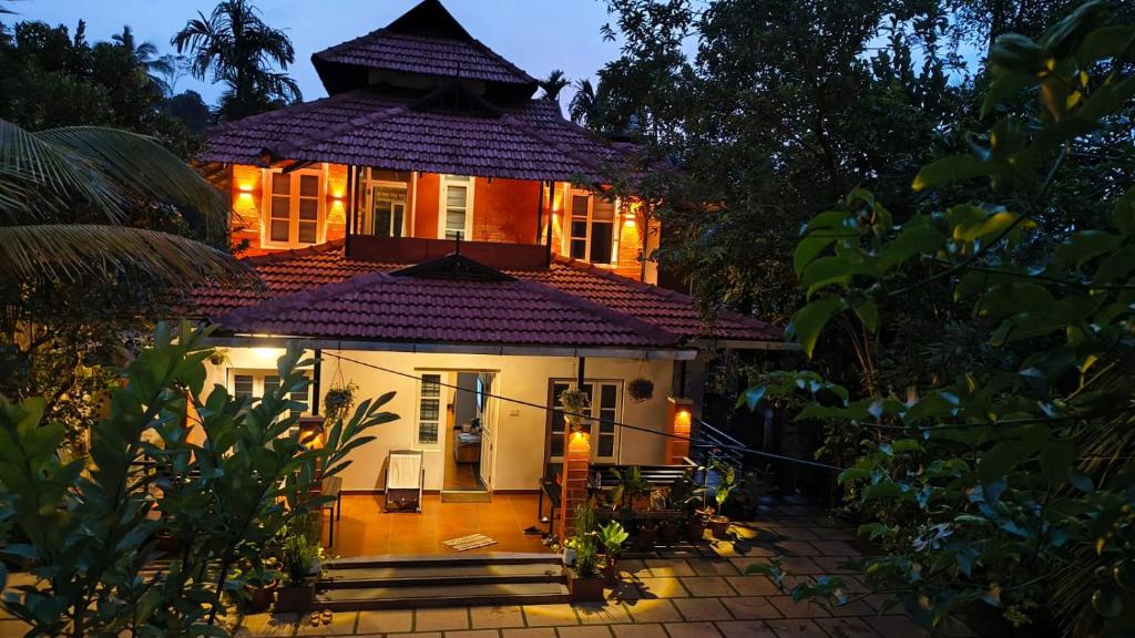 Zahrada ubytování Nostalgia Homestay