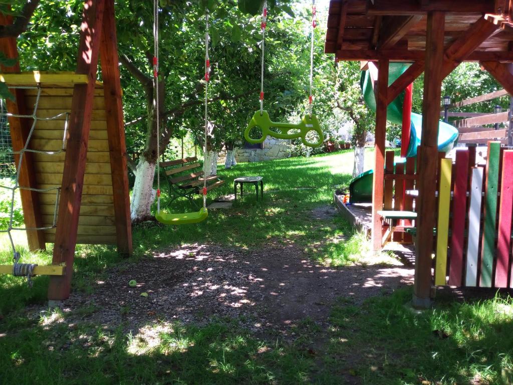 Zahrada ubytování Vila Slanic