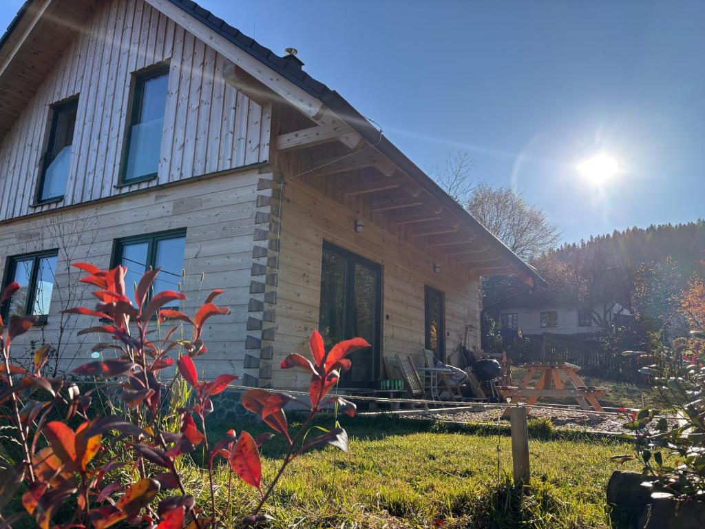 Zahrada ubytování Bobrštajn