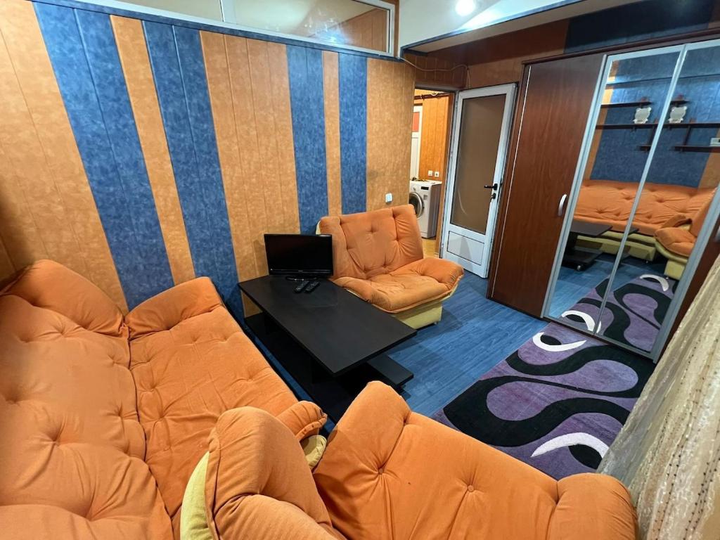 Χώρος καθιστικού στο Anna`s apartment