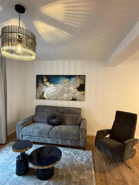 Χώρος καθιστικού στο Apartment Alana