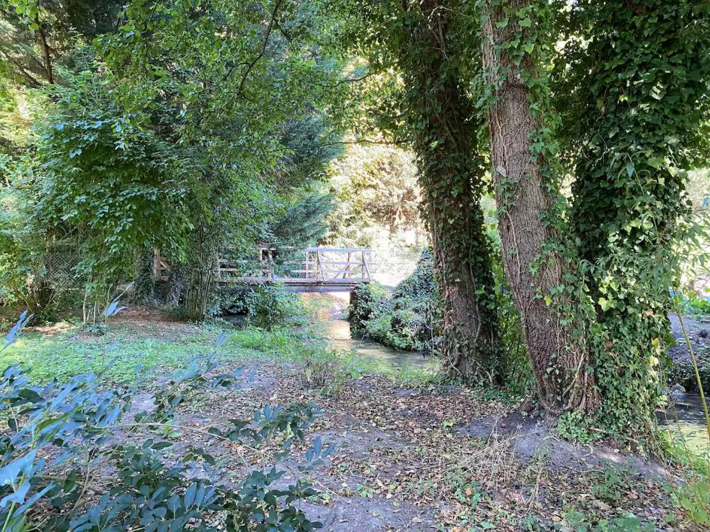 Ein Garten an der Unterkunft Chambre privée autonome