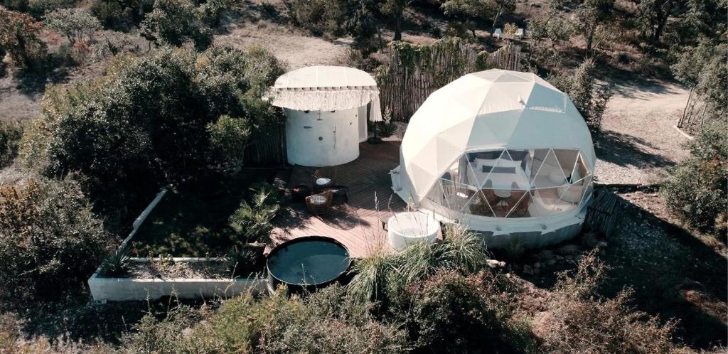 Fotografie z fotogalerie ubytování Exquisite Luxurious Dome with Outdoor Shower and Private Pool in Texas v destinaci Pleasant Valley Crossing