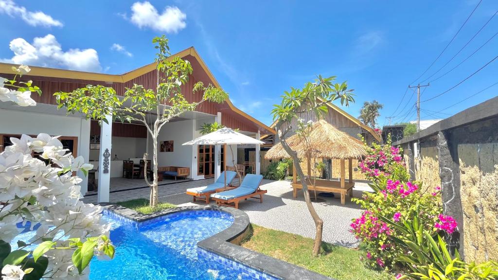 Bazén v ubytování SUN RESORT GILI TRAWANGAN nebo v jeho okolí