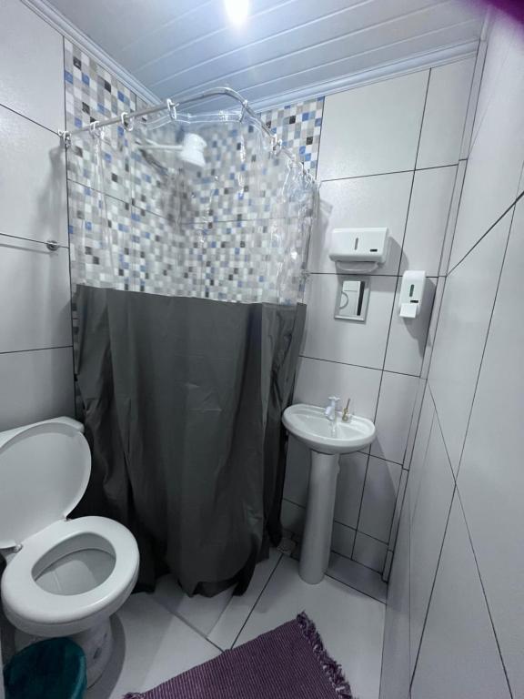 Koupelna v ubytování hostel 148