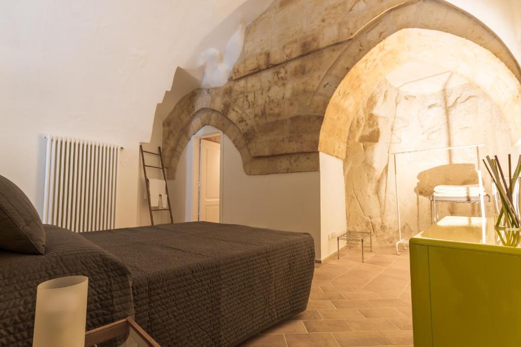 Posezení v ubytování Casamata Matera