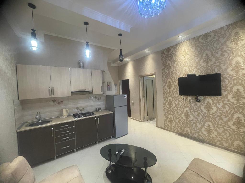 Η κουζίνα ή μικρή κουζίνα στο Tbilisi Cultural Center