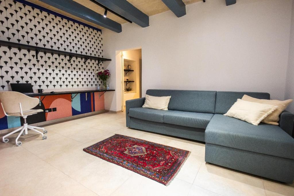 Posezení v ubytování Valletta Central 131