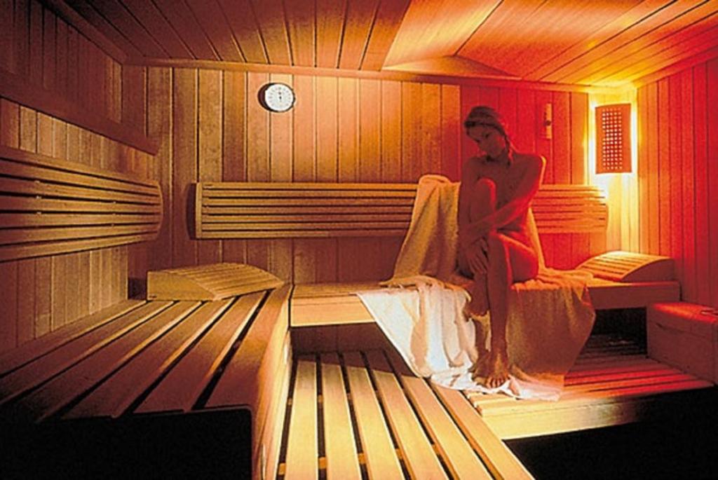 In der sauna steifen Mein Sohn