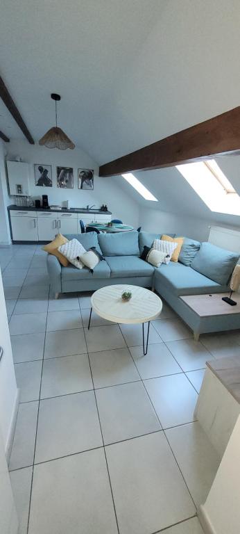 Et opholdsområde på Appartement proche Metz Luxembourg