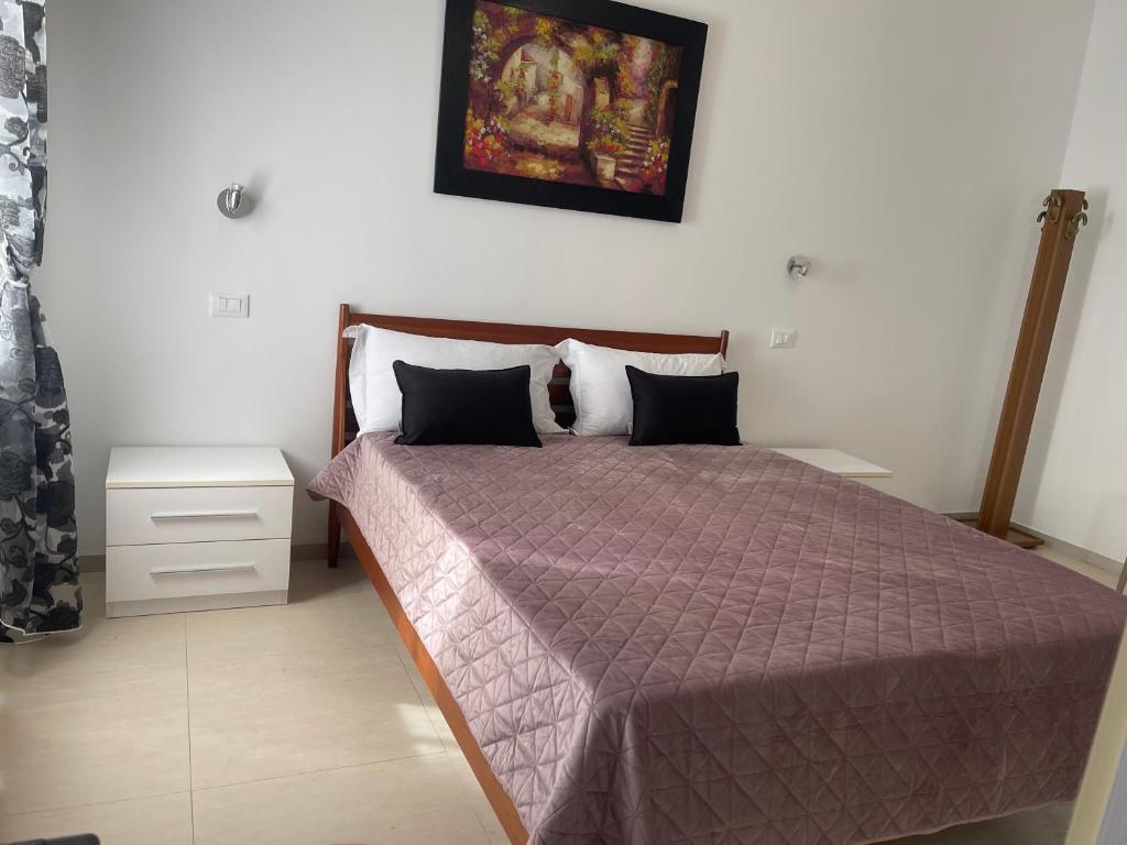 Postel nebo postele na pokoji v ubytování Lora House 5Terre