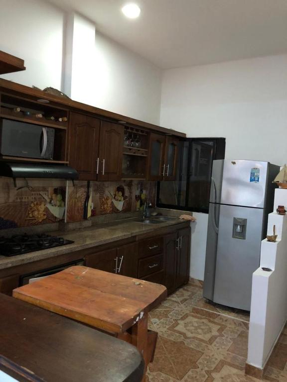 Η κουζίνα ή μικρή κουζίνα στο Casa santorini