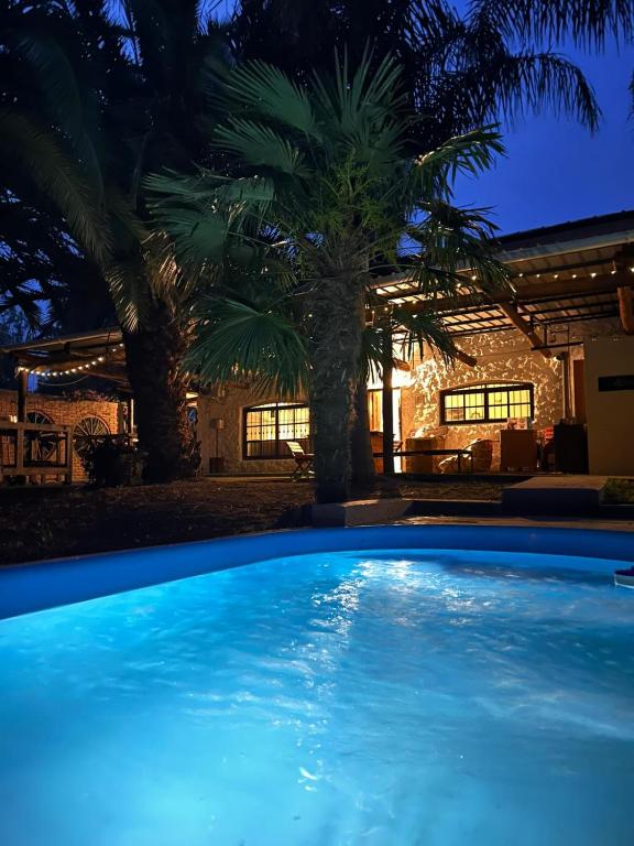 Bazén v ubytování Hostal Sol, Mar y Luna nebo v jeho okolí