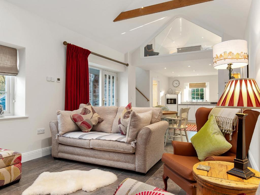 Χώρος καθιστικού στο Cranford-Cottage