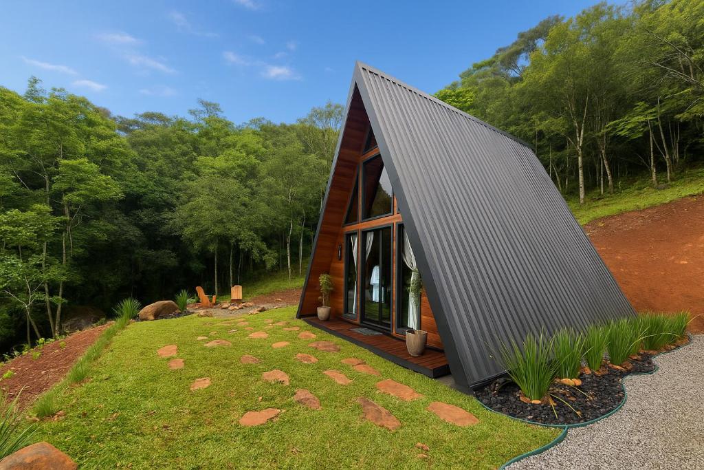 Κήπος έξω από το Cabana Canto do Bugio