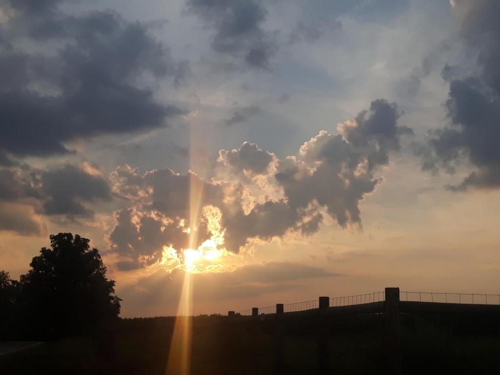 Η ανατολή ή δύση του ηλίου όπως φαίνεται από αυτό το διαμέρισμα ή από εκεί κοντά