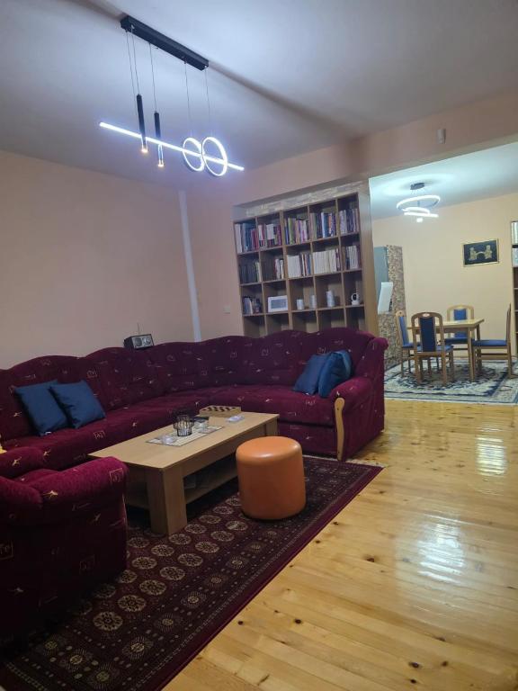 Χώρος καθιστικού στο Vila Emani