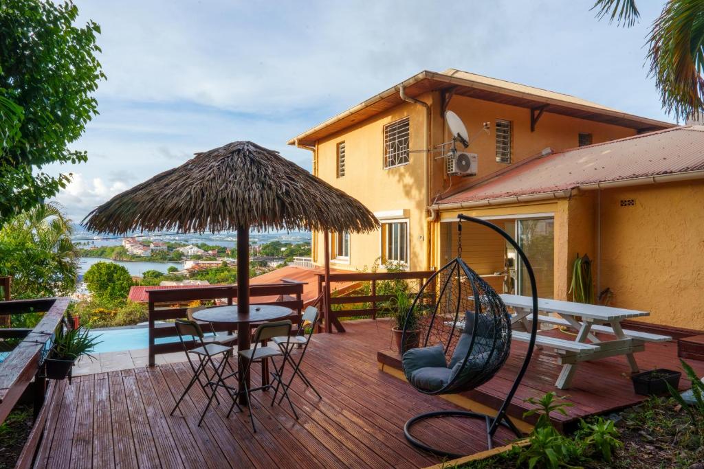 Το κτήριο όπου στεγάζεται  η παραθεριστική κατοικία