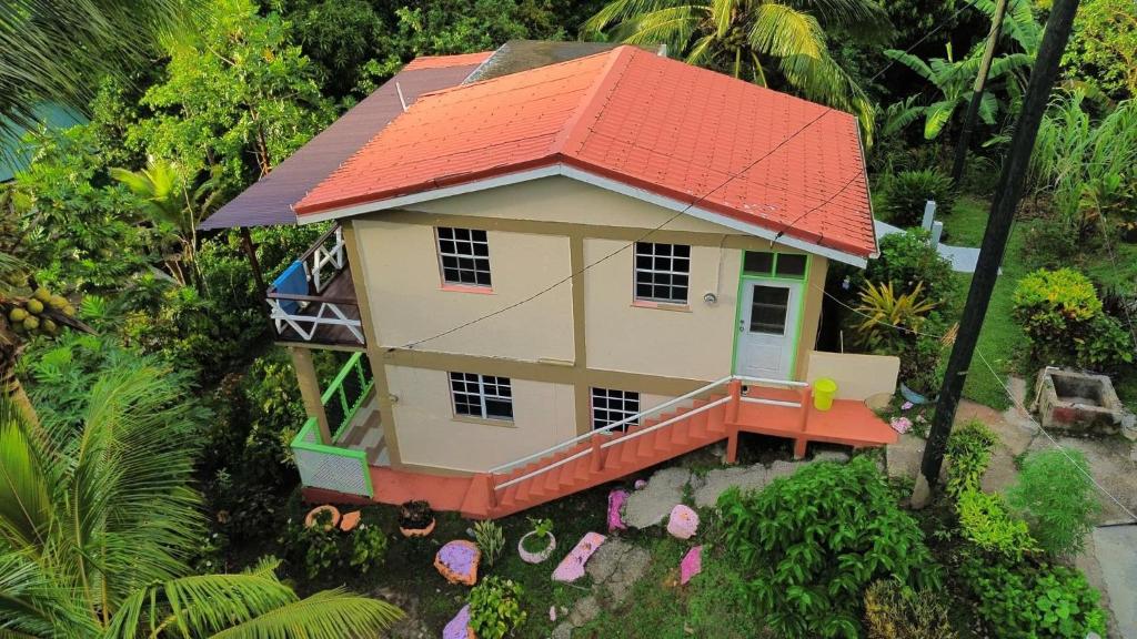 Zahrada ubytování Anthurium Apartment