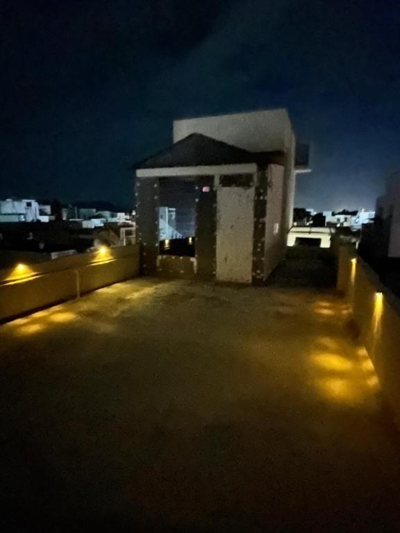 Bygningen som den private indkvartering ligger i