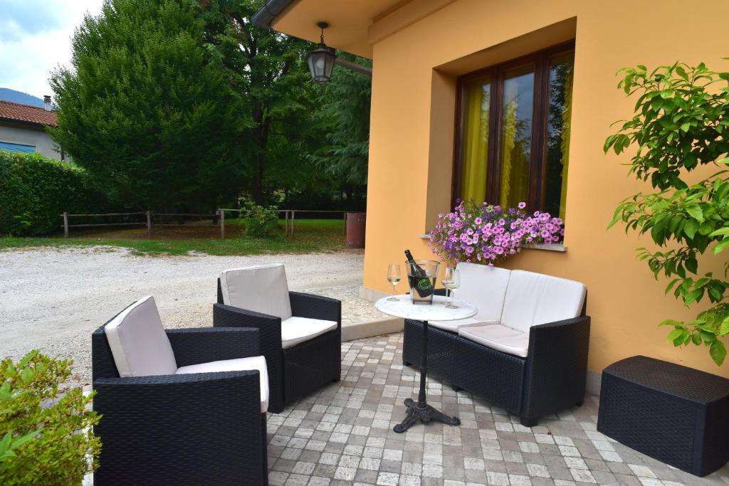 Zahrada ubytování Albergo Da Gildo