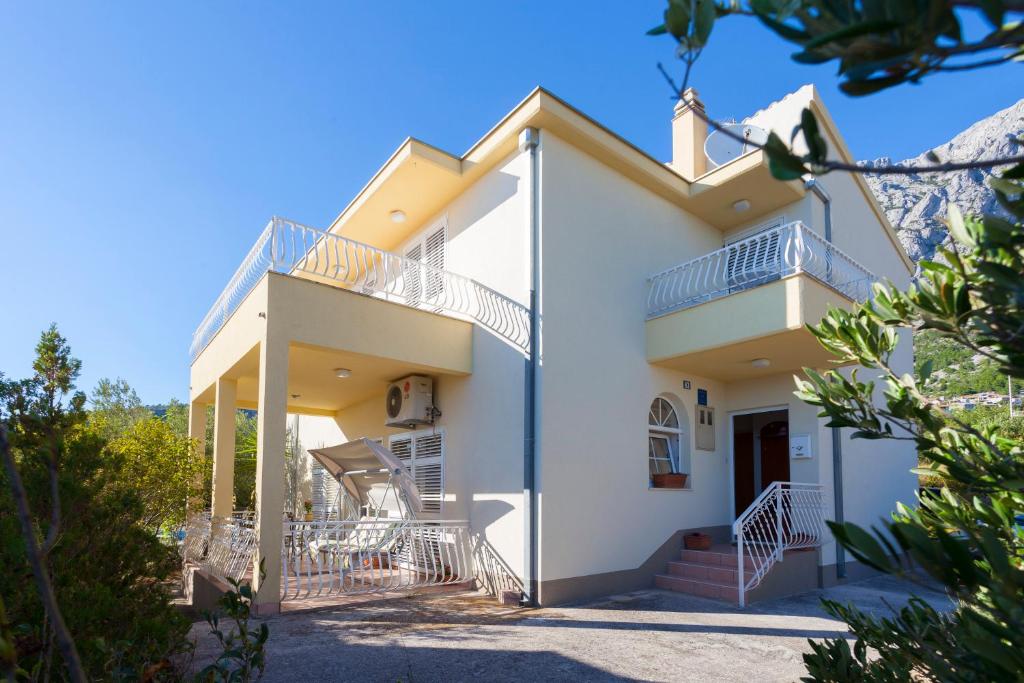 Balkón nebo terasa v ubytování Villa Dario