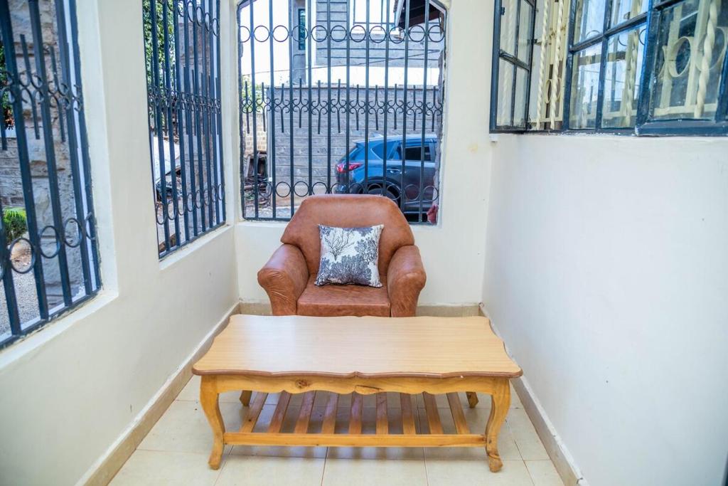 Posezení v ubytování Keyman Address