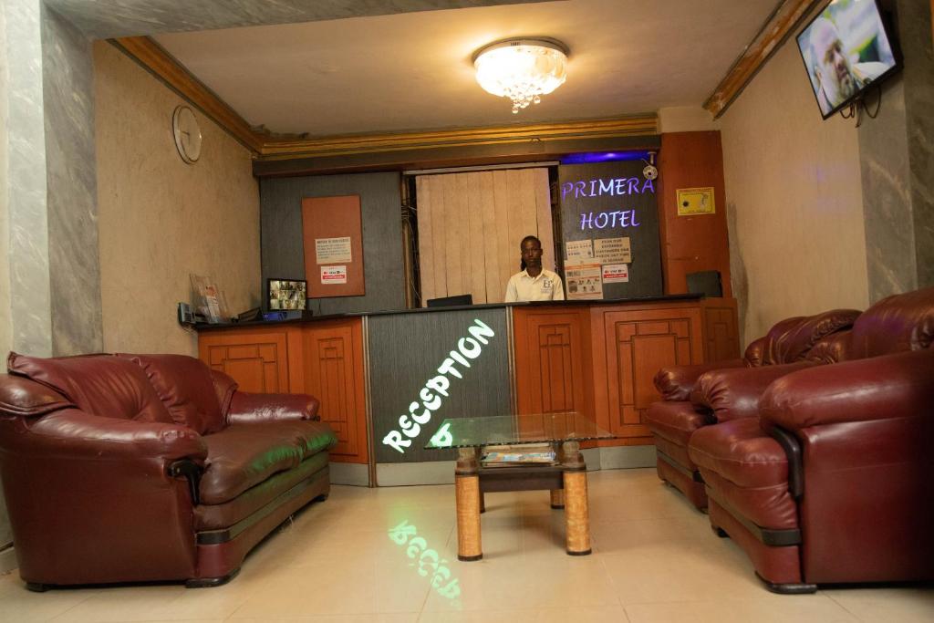 Posezení v ubytování Primera Hotel