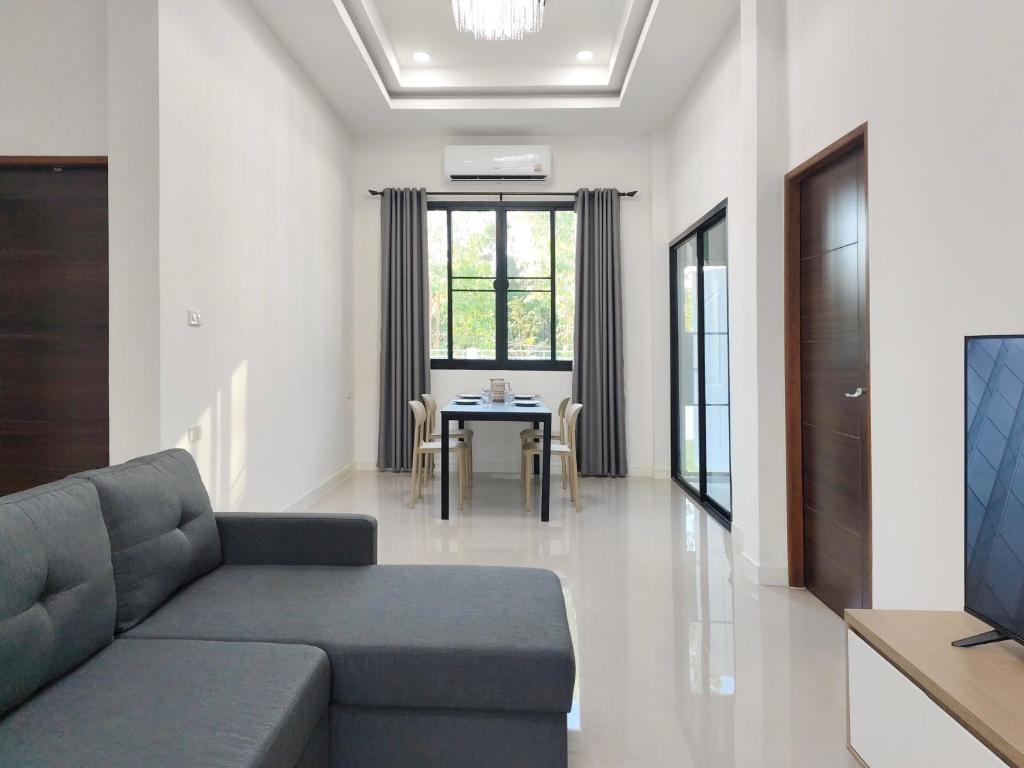 Χώρος καθιστικού στο Botanic Wind