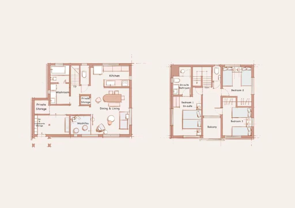 Plantegning af Yamamori Hakuba by Jade Group