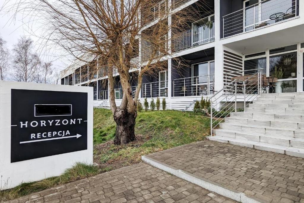 Bygningen som lejligheden ligger i