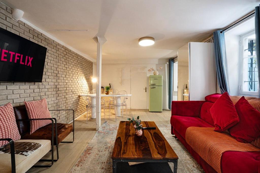 Stylish Duplex 6P - Bastille,Gare de Lyon