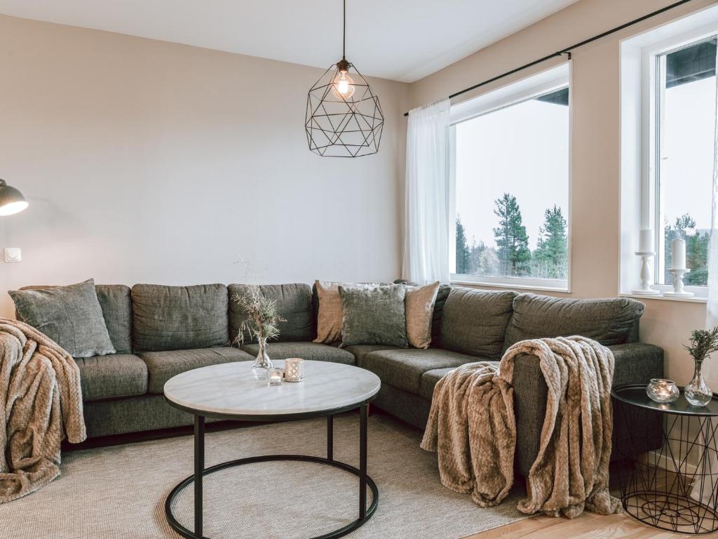 Χώρος καθιστικού στο Ski in/Ski out | Sauna | WiFi | Terrace